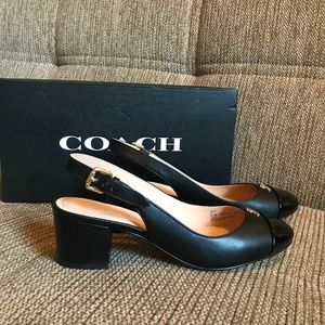 coach slingback
